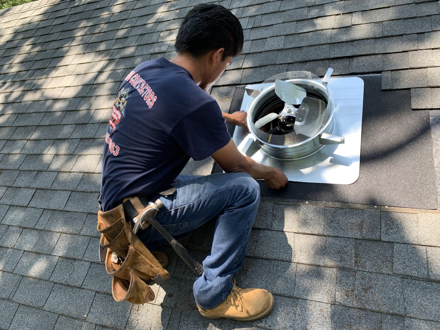 Attic fan repair service in NJ Best & Affordable Three Brothers