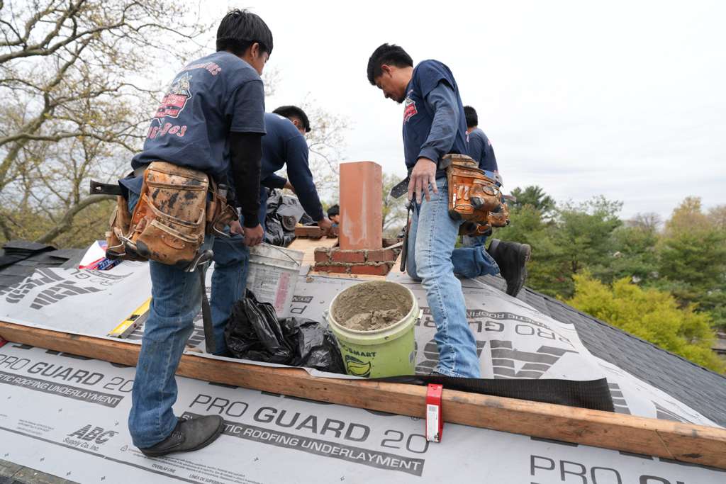 Chimney Re-building Service